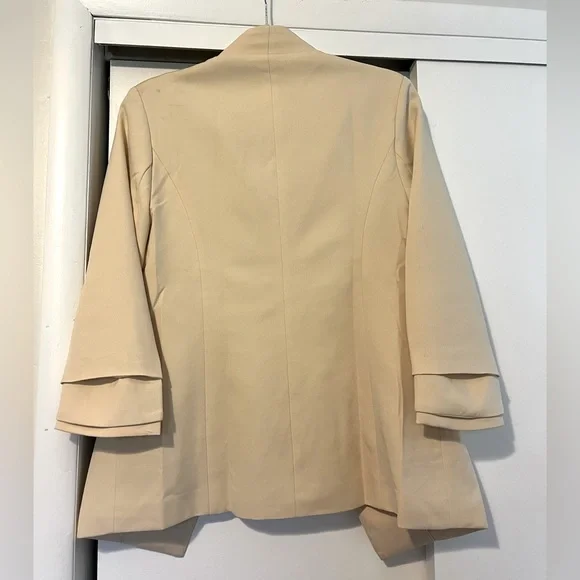 Beige Blazer Jacket - Picture 2 of 4